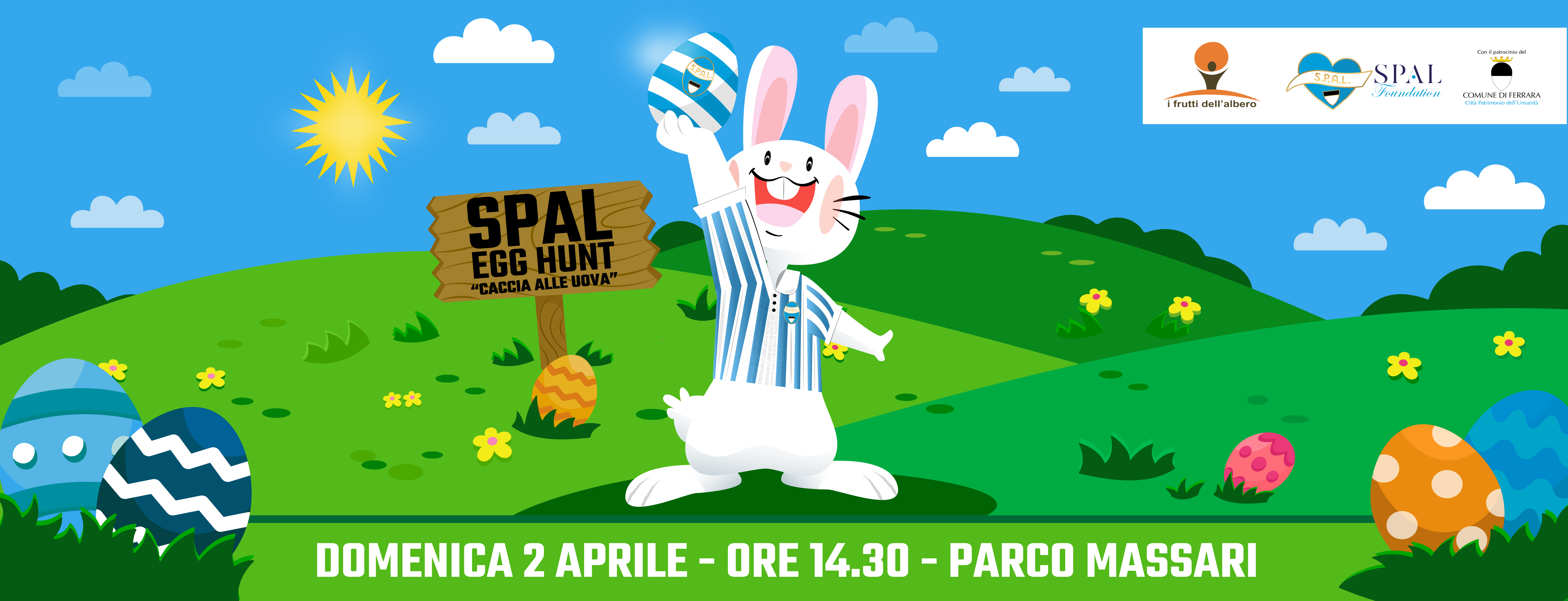 Featured image for “Domenica 2 aprile: “SPAL Easter Egg Hunt””